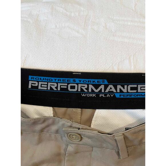 Roundtree & Yorke Performance Golf Pants Mens 30x30 - Picture 3 of 4